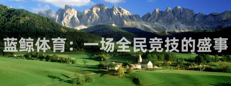 833直播下载步骤：蓝鲸体育：一场全民竞技的盛事