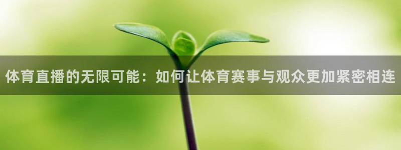 833直播曼联：体育直播的无限可能：如何让体育赛事与观众更加紧密相连